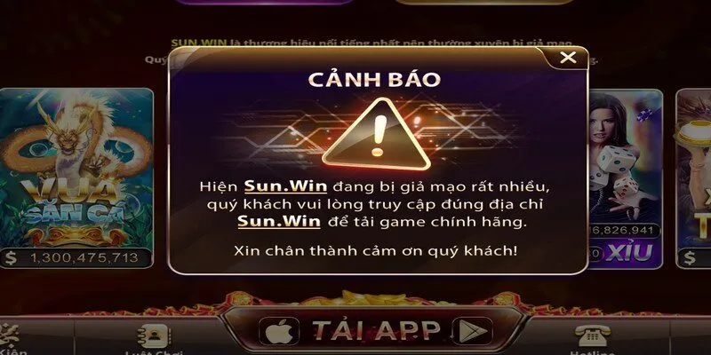 Các lưu ý quan trọng khi thực hiện tải app game Sunwin
