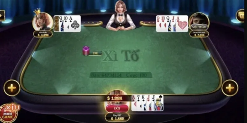 Cách chơi Xì Tố online rất dễ hiểu với những thao tác đơn giản