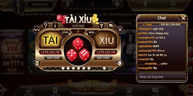 Tài xỉu Nhatvip hiện đang chiếm trọn được sự yêu thích của người chơi